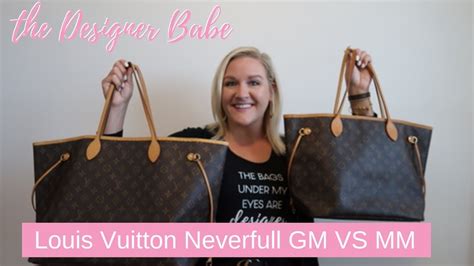 Louis Vuitton OnTheGo MM vs Neverfull MM Comparison Video.